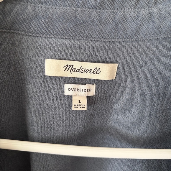 Madewell Corduroy Twill Oversized Shirt
Jacket Teapot Blue - Picture 6 of 8